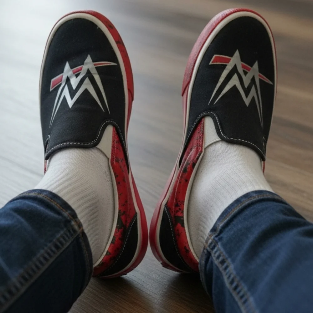 WWE Men's GroundUp Slip-on Sneaker